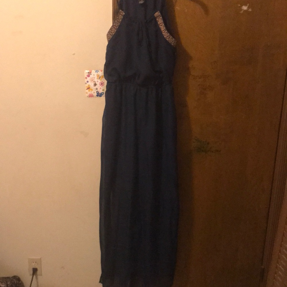 Maxi Blue Sundress
